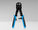 Jonard Tools RJ45 & RJ11/12 Modular Pass-through Crimper with Tail Crimping Slots