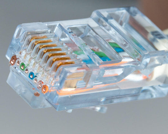 Jonard Tools CAT5e RJ45 Pass-Through Connectors (Pack of 50)