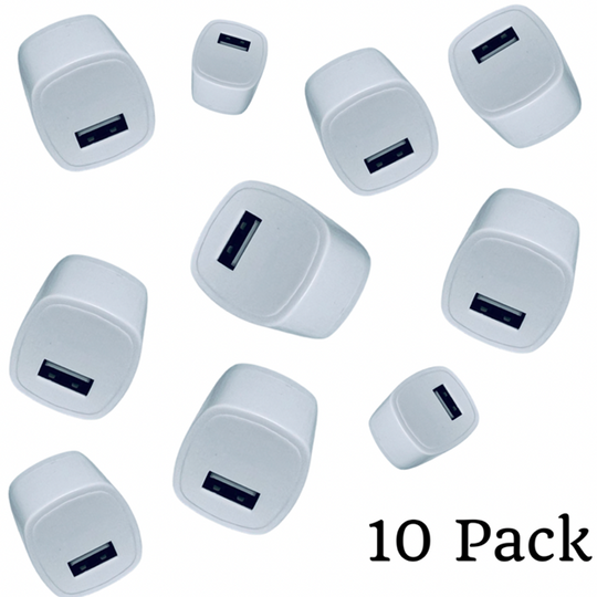 USB Charger - Universal USB Wall Adapter Multipack