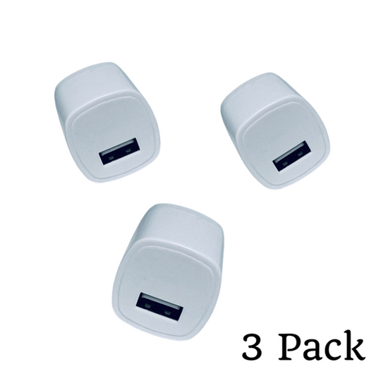USB Charger - Universal USB Wall Adapter Multipack