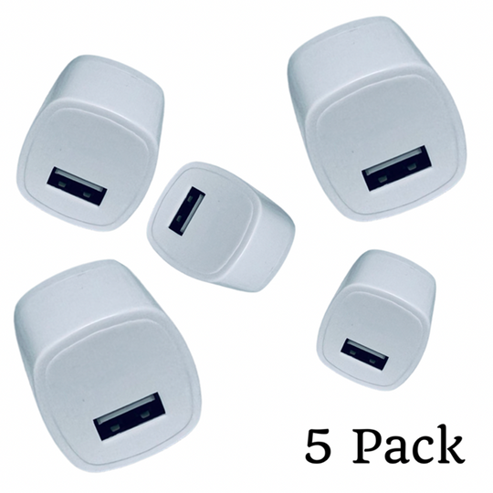 USB Charger - Universal USB Wall Adapter Multipack