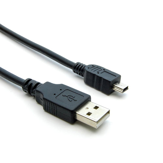 USB to USB Mini Cable - 5 Pin
