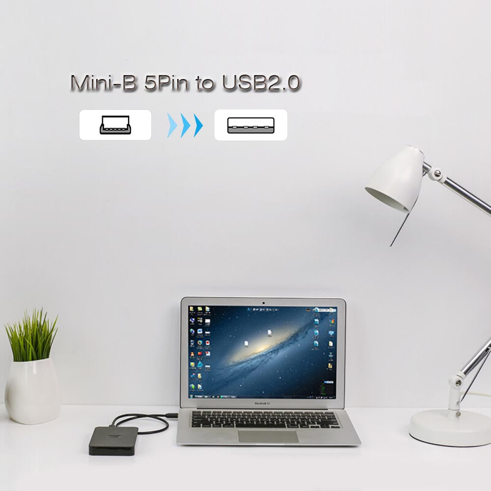 USB to USB Mini Cable 5 Pin for USB Devices – FireFold