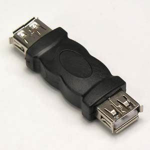 USB Type A Female to Female Adapter - Coupler and Gender Changer