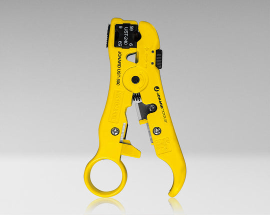 Jonard Tools Universal Cable Stripping Tool with Cable Stop for COAX, Network & Telephone Cables, UST-540