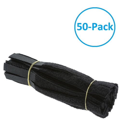 Velcro Strap - 0.5 Inch Width 50 Pack