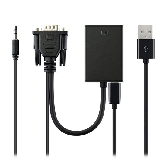VGA to HDMI Converter with Audio Support