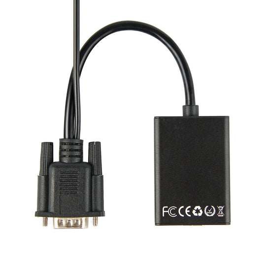 VGA to HDMI Converter with Audio Support