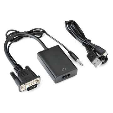 VGA to HDMI Converter with Audio Support