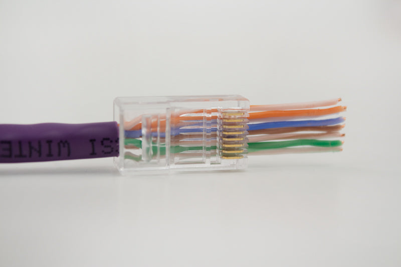 Vertical Cable Cat6A Feed Through Plug Unshielded – FireFold