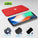 Wireless Qi Cellphone Charger, Rubber, Oil Coated
