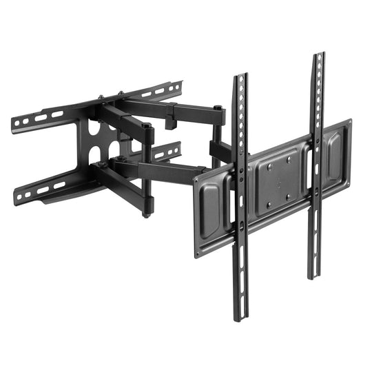 Rhino Brackets Full Motion TV Wall Mount for 32-70 Inch Screens, Dual Arm