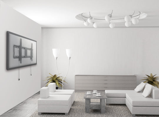 Rhino Brackets Lockable Tilting TV Wall Mount Bracket for 37-80 Inch Screens