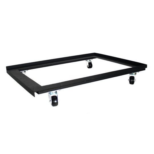 Quest Caster Tray For Wall Mount Enclosures, Black