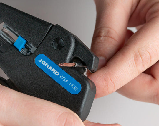 Jonard Tools Self-Adjusting Wire Stripper Pro, 14-30 AWG