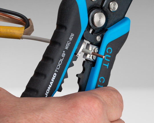 Jonard Tools Wire Stripper & Crimper (8 AWG-26 AWG)