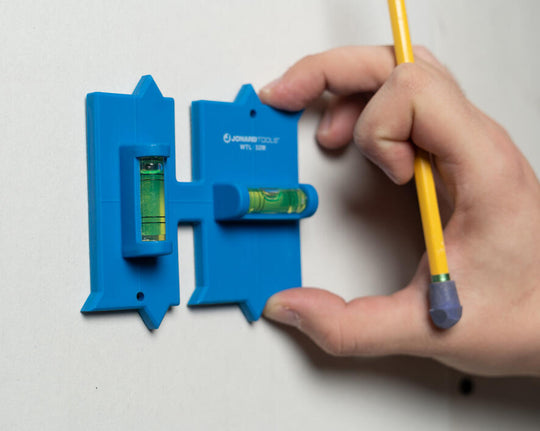 Jonard Tools Wall Box Template & Level for Metal Boxes, 1-Gang & 2-Gang