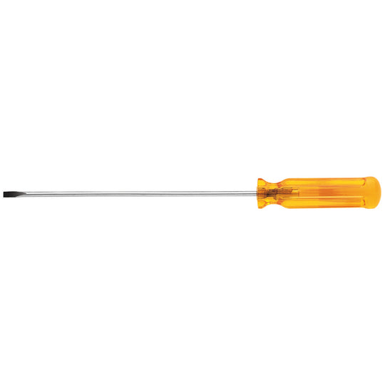Klein Tools A216-10 1/8-Inch Cabinet Tip Screwdriver 10-Inch Shank