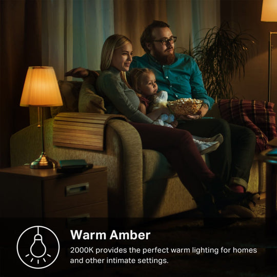 TP-Link KL60 Kasa Filament Smart Bulb, Warm Amber