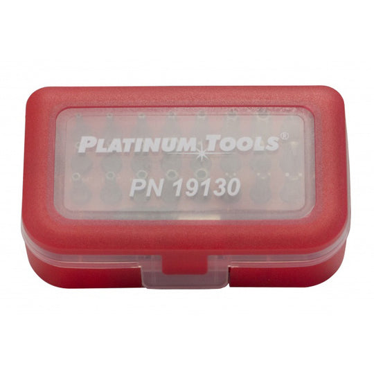Platinum Tools 19130C 30 Piece Security Bit Set