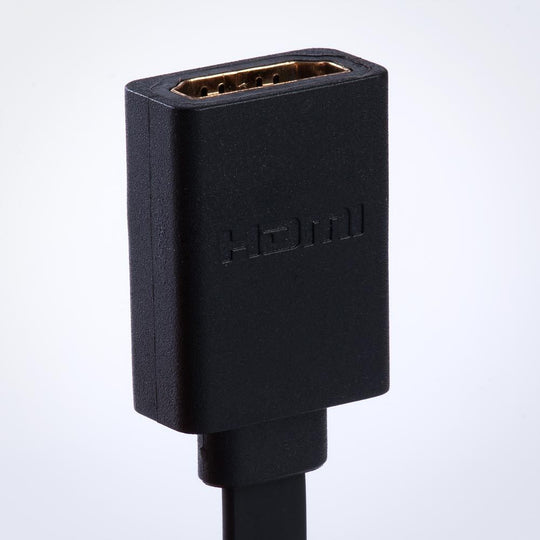 Vanco Super Flex Male to Female Flat HDMI Cable - High Speed with Ethernet