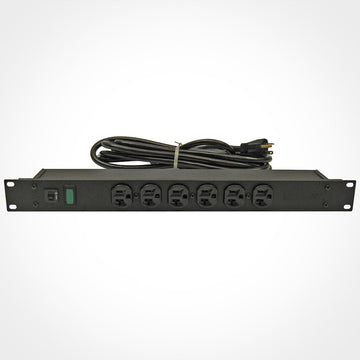 Great Lakes 7219-20ARTLP Rackmount Power Strip - 16 Receptacle 20 AMP