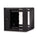 Kendall Howard LINIER Swing-Out Wall Mount Cabinet, Glass Door - 12U