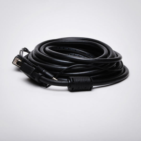 SVGA Cable with 3.5mm Audio - Double Shielded
