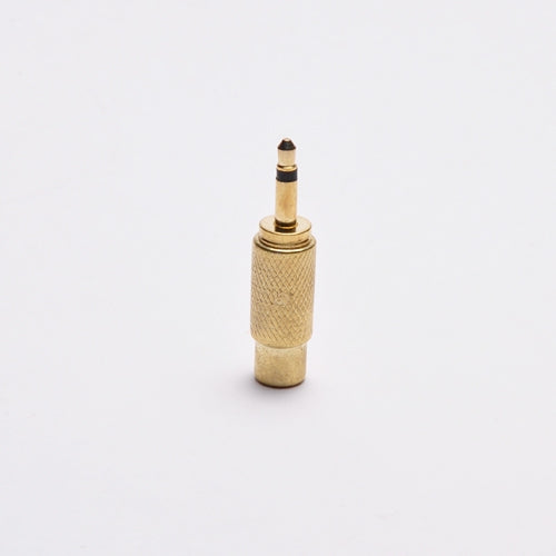 3.5mm Mono Male to RCA Female Adapter - Metal