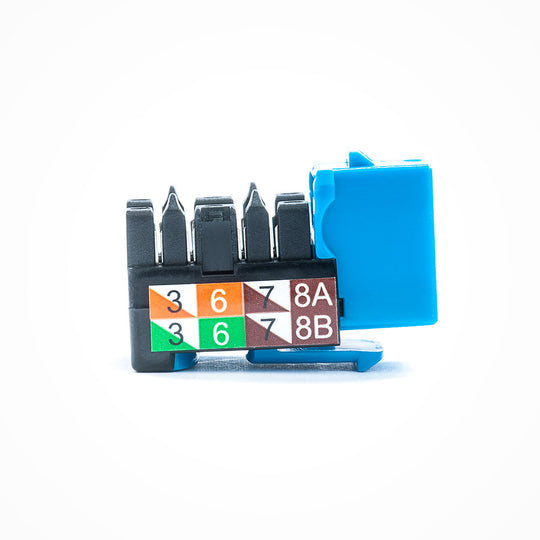 Cat5E Keystone Jack - 110 Style