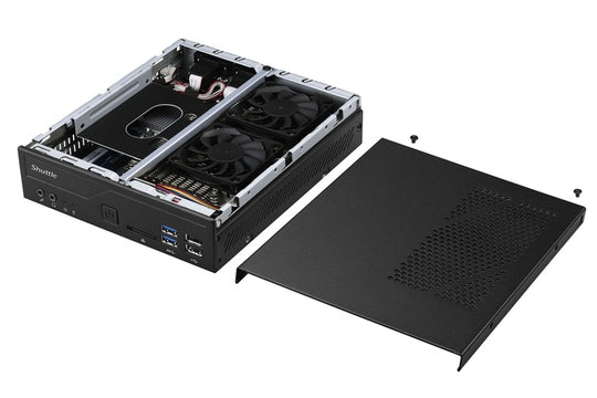Shuttle XPC Slim DH310V2 1.3 Liter, Intel H310 Chipset, Coffee Lake LGA1151 Celeron/i3/i5/i7