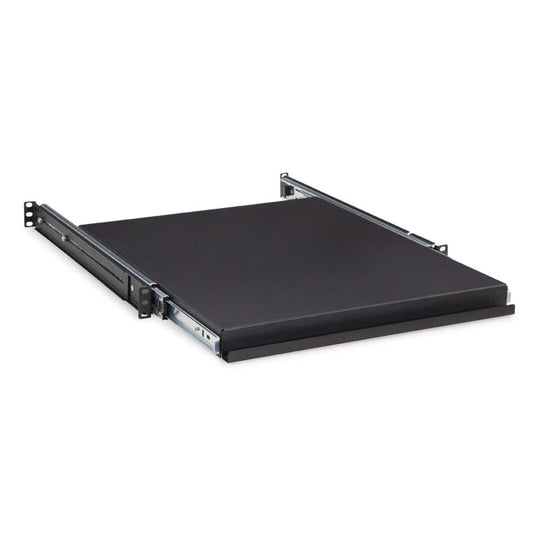 Kendall Howard 20x16.5 Inch (18 Inch Ext) 1U Non-Vented Sliding Rack Shelf