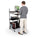 MooreCo ALEKTO Compart Sit & Stand Workstation