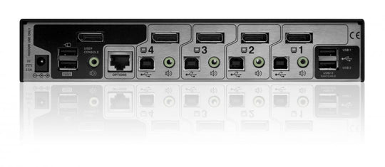ADDER View 4 PRO DisplayPort, 4-port, USB Emulation