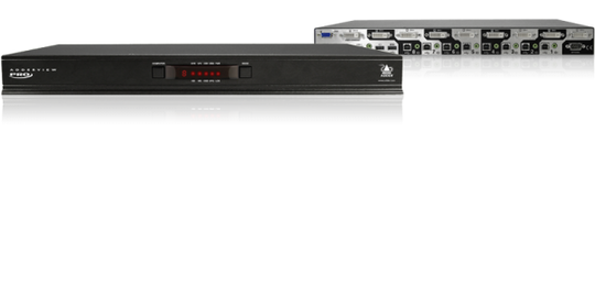 ADDER View 8 PRO DVI, 8-port, Dual Link, USB