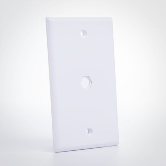 Blank Wall Plate for F Coupler