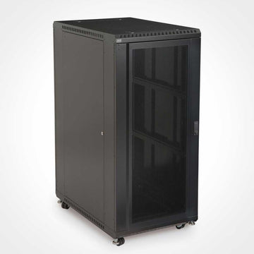 Kendall Howard LINIER Server Cabinet, Convex/Vented Doors, 36