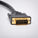 1ft DVI to DVI and VGA Adapter Cable
