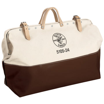 Klein Tools 510524 24 Inch High-Bottom Canvas Tool Bag