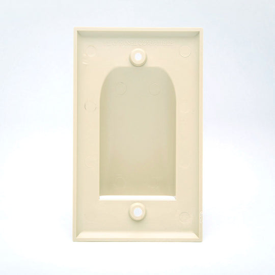 Vanco Slim Bulk Cable Wall Plate