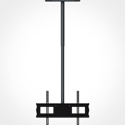 Crimson-AV Complete Ceiling TV Bracket Installation Kit for 37-63 Inch Screen, 3-5ft Drop