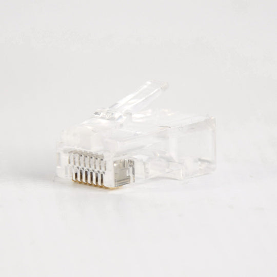 Vertical Cable 011-018/EZF-100 Cat5E RJ45 Modular Feed Through Plug, 100 Pack