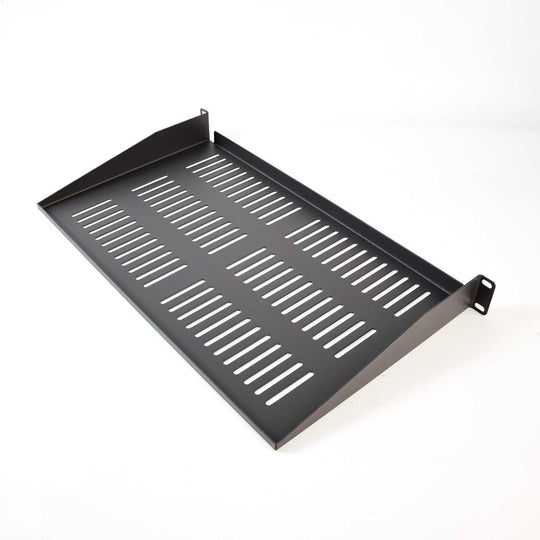 Quest 10.5 Inch 1 Unit (1U) Vented Cantilever Rack Shelf