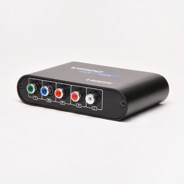 Component RGB and RCA Audio to HDMI Converter