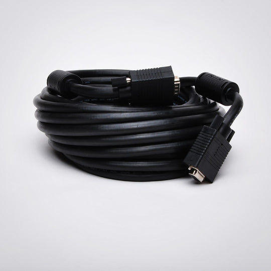 SVGA Male to Female Cable - Double Shielded with Dual Ferrites