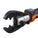 Klein Tools BAT207T234H Battery-Operated Cable Crimper, O+ Die Head, 4 Ah