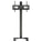Crimson-AV M63 Mobile Cart with Height and Tilt Adjustment for 37 to 63 Inch Flat Screen TVs