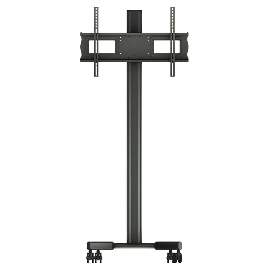 Crimson-AV M63 Mobile Cart with Height and Tilt Adjustment for 37 to 63 Inch Flat Screen TVs