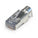 Platinum Tools 100025C ezEX™44 Shielded, External Ground, CAT6 Connector 25 Pack