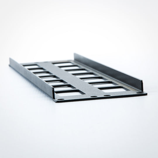 Kendall Howard Cable Routing Blank - 2U